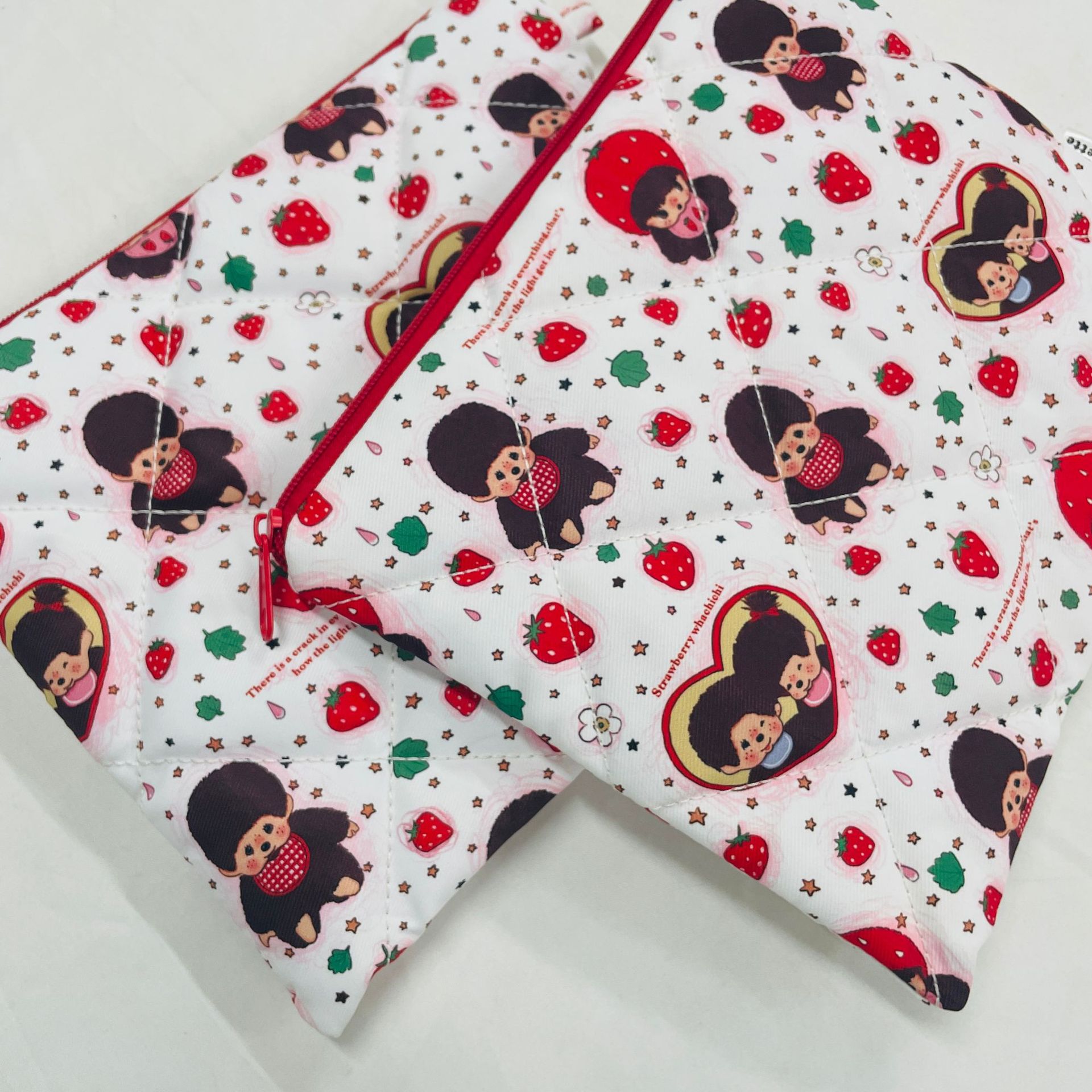 Laptop Original Accessories - Spot Mengqiqi strawberry cartoon printed cotton