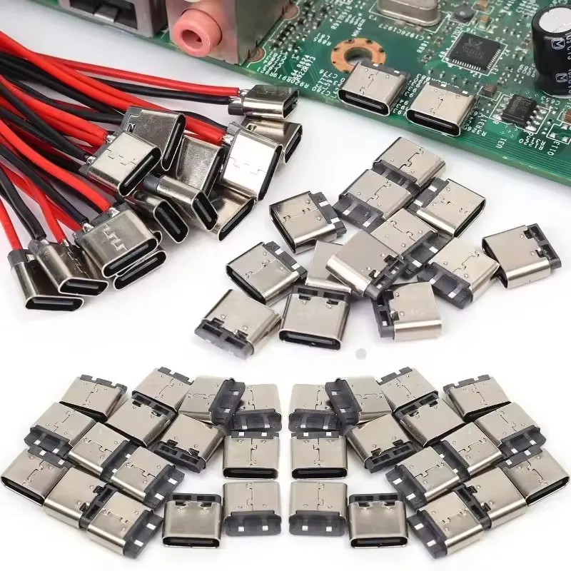 5-20PCS Type-C 2Pin Solder Wir - Usb Hub recension och pris