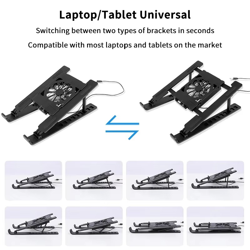 Laptop Cooler Base Stand Folda - Laptop Cooling Pad recension och pris