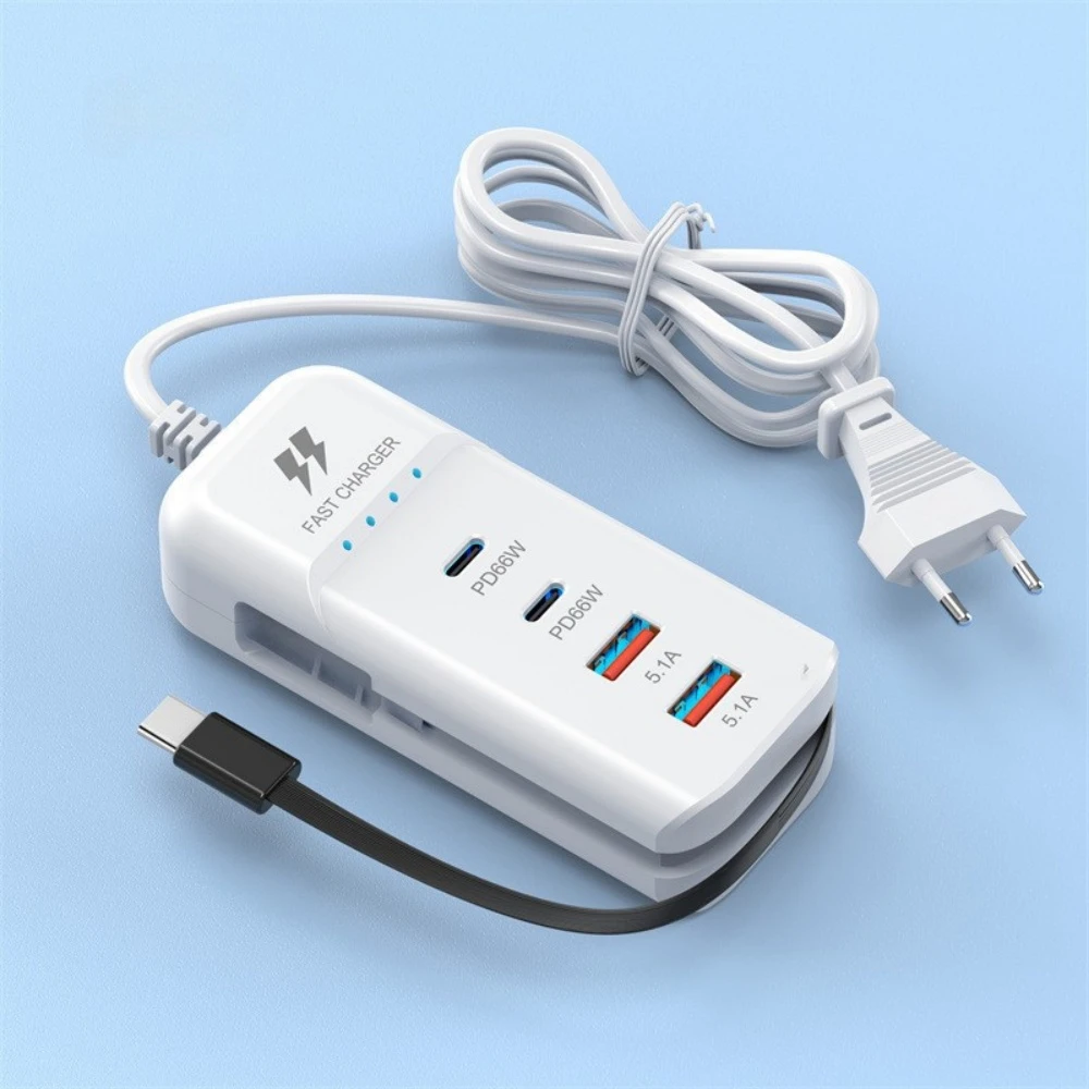 66W 4 Port PD USB Fast Chargin - Usb C Hub recension och pris