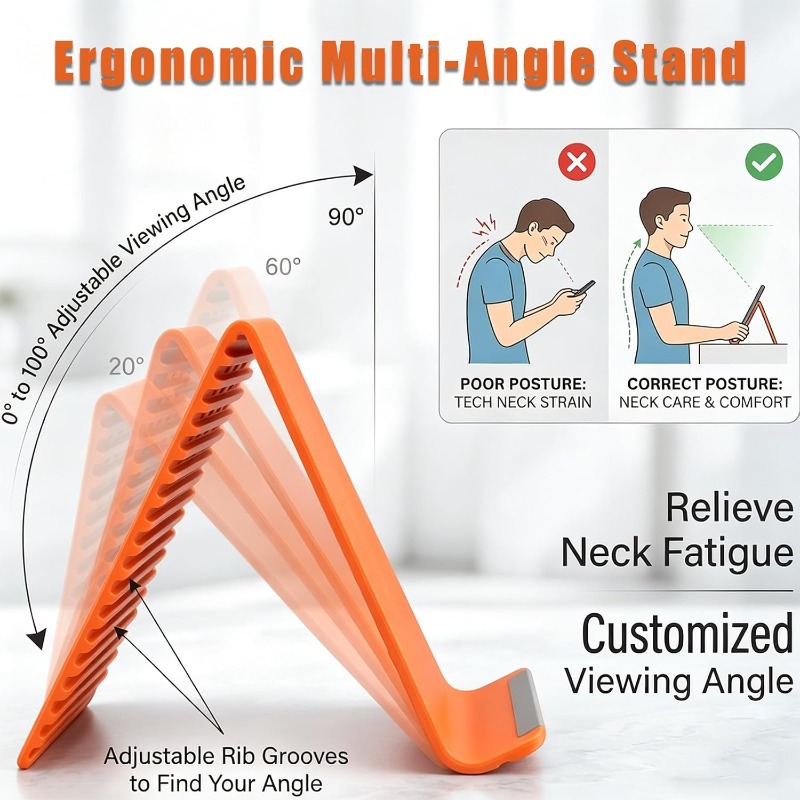 Flexible Foldable Silicone Pho - Laptop Stand recension och pris