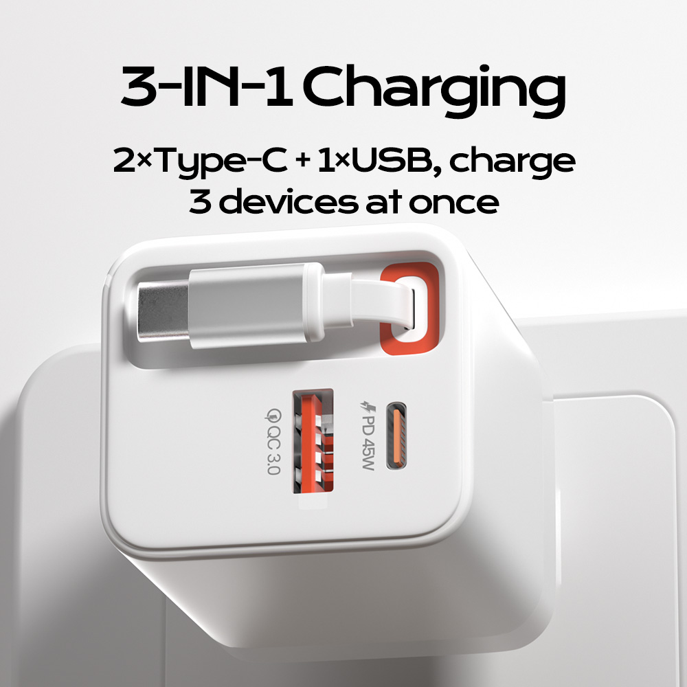 65W USB Type C Fast Charger Wi - Laptop Charger recension och pris