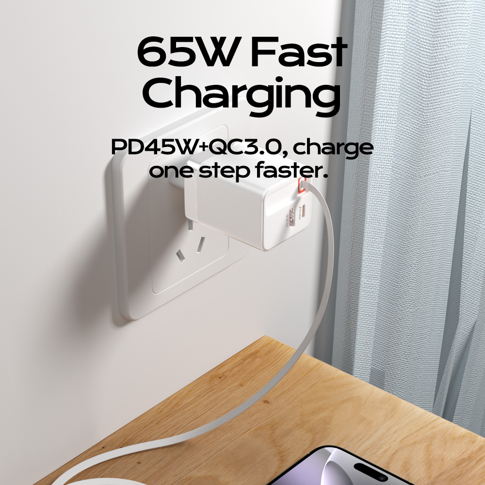 65W USB Type C Fast Charger Wi - Laptop Charger recension och pris