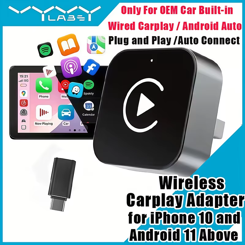 2-in-1 Wireless CarPlay Adapte - Usb C Hub recension och pris