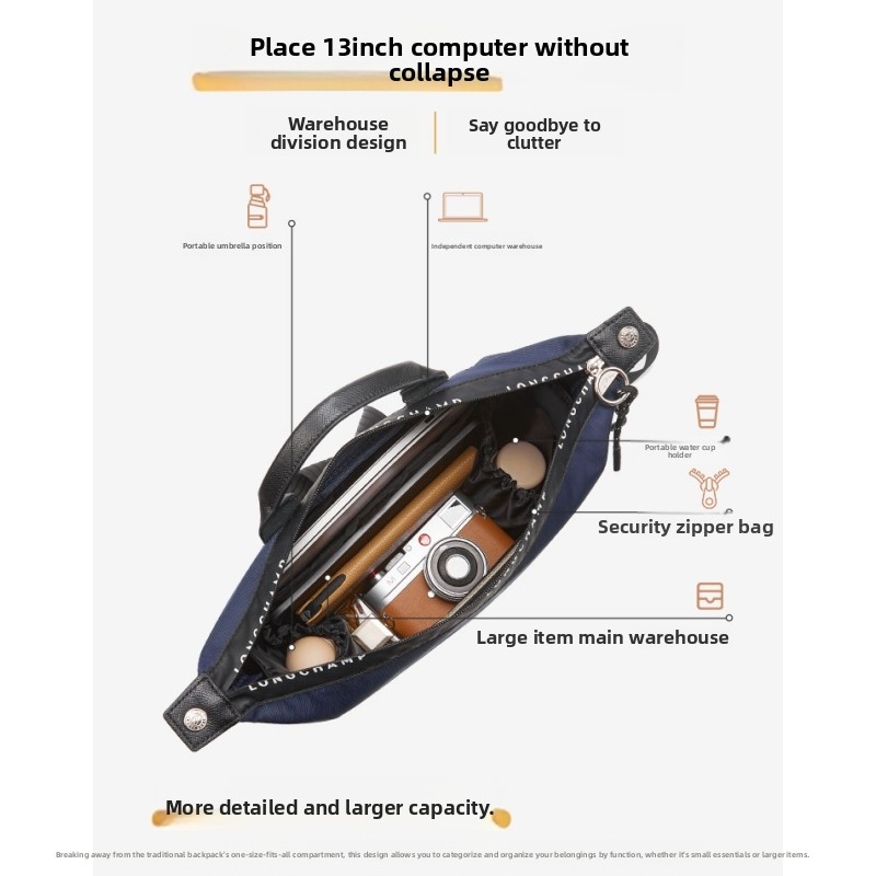 Bag Organizer Insert Fit Longc - Laptop Original Accessories recension och pris