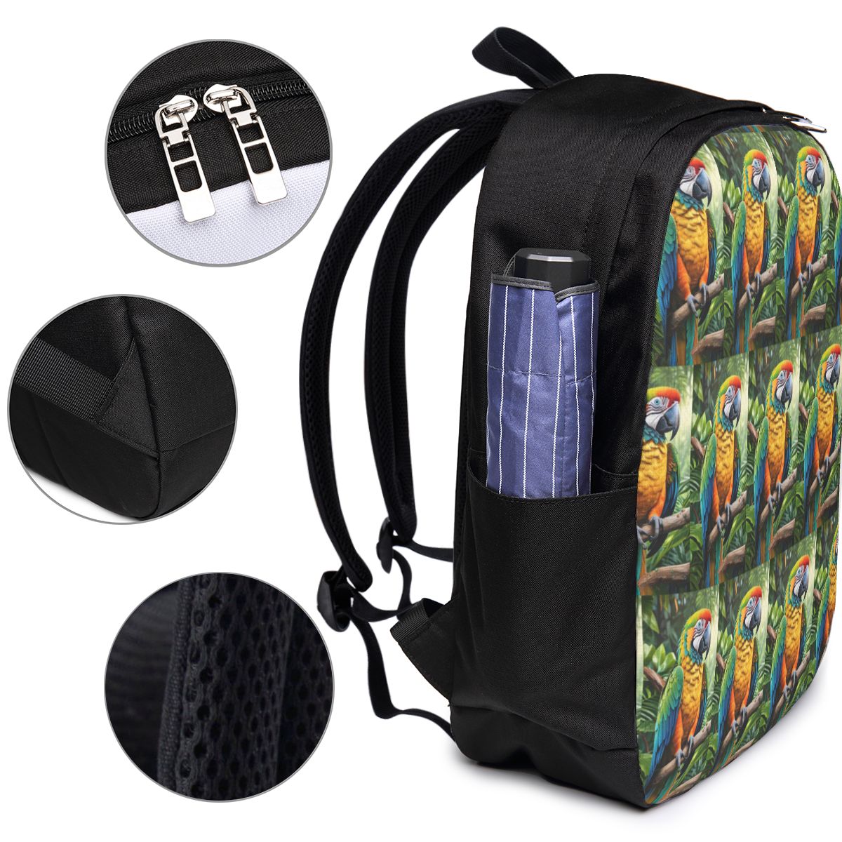 Cute Macaw Parrots Backpack Tr - Laptop Bag recension och pris